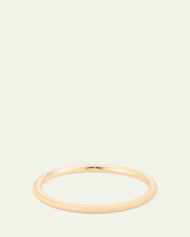 Plie Bangle with Satin Finish, 5mm